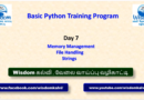 Day 7 Python Traning